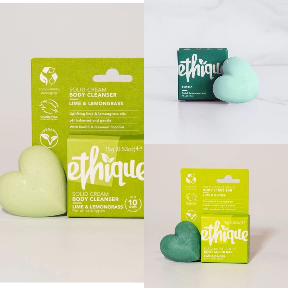 Ethique Discovery Pack Invigorating Body Care Trio with 3 products